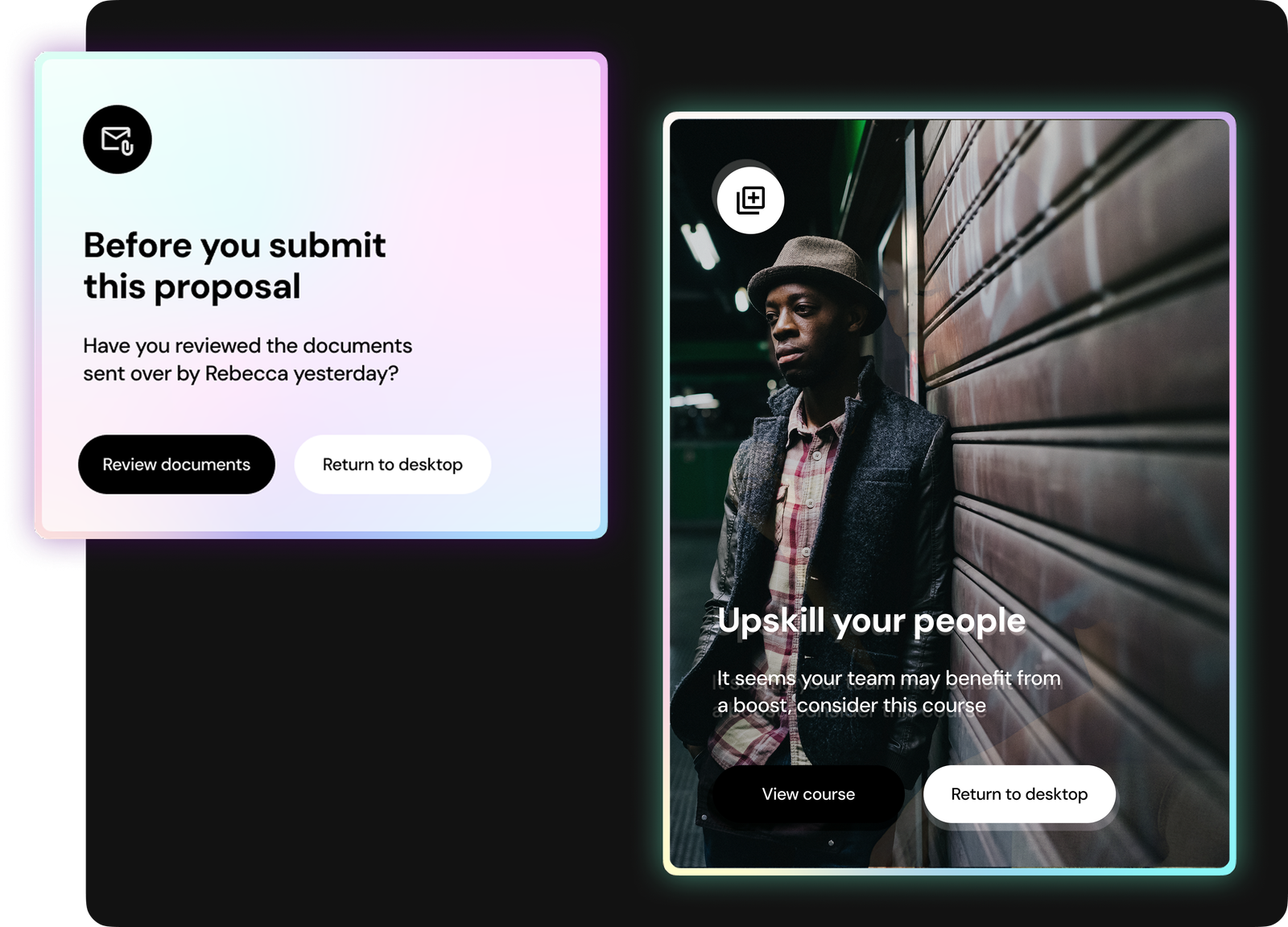 X-O Proactive prompting